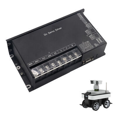48V 60A Niederspannungs-Servotreiber und Servomotorsatz für mobile Roboter und AGV.