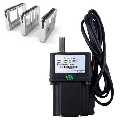 24V 40W Bürstenloser Servomotor, 1:50 Planetärer Getriebe Hochdrehmoment Gleichspannungsmotor zur Zugriffssteuerung von Drehkäfen