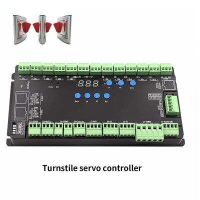 DC20~30V Drehscheiben-Servocontroller RS232, RS485, CAN, bietet Modbus-Kommunikation bei -25~55°C, geeignet für Geschwindigkeits-Tore, Flügel-Tore und Swing-Tore