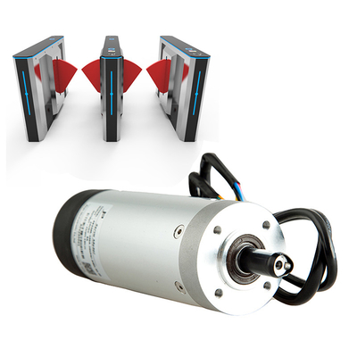 Kleiner Gleichspannungsservomotor DC24V 100W 2000rpm Ausgangsdrehmoment 23NM Schwingbarriere Tor